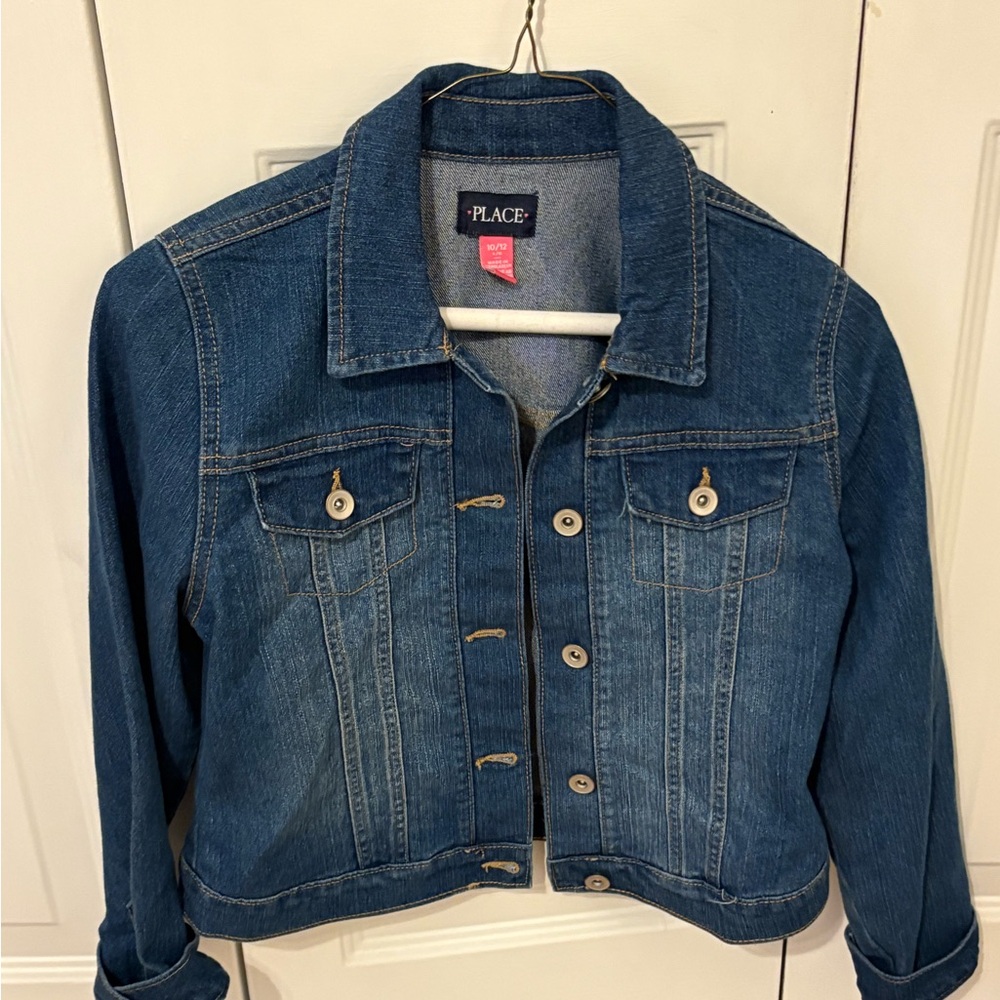The Childrens Place Classic Blue Denim Jacket